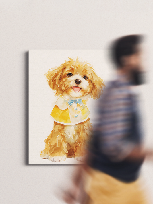 Custom Watercolor Pet Portrait