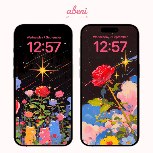 【Wallpaper】stars and roses